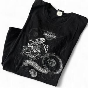 Black harley davidson rattle dem